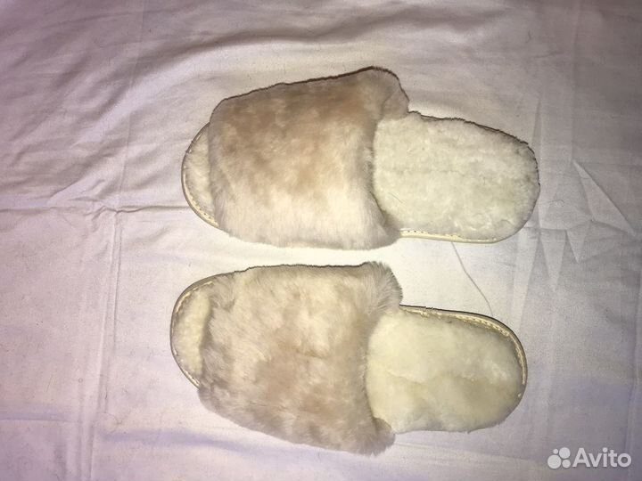 Чуни Тапочки меховые овчина мужские и женские