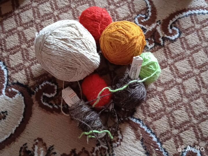 Пряжа для вязания шерсть СССР