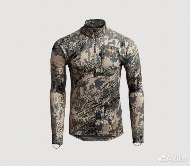 Водолазка sitka Core Midweight Zip-T, M