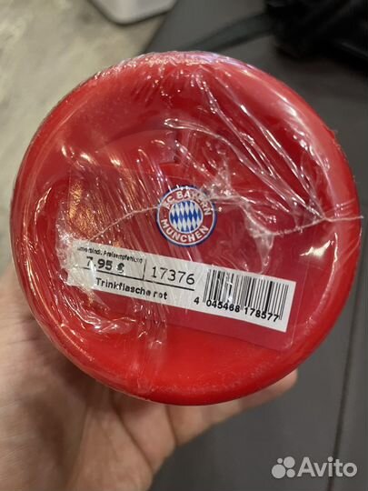 Бутылка спортивная для воды, футбольный Бавария