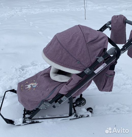 Коляска санки