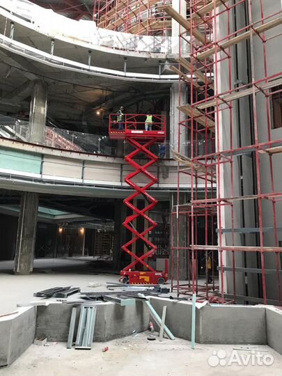 Аренда и услуги ножничного подъёмника, 10 м