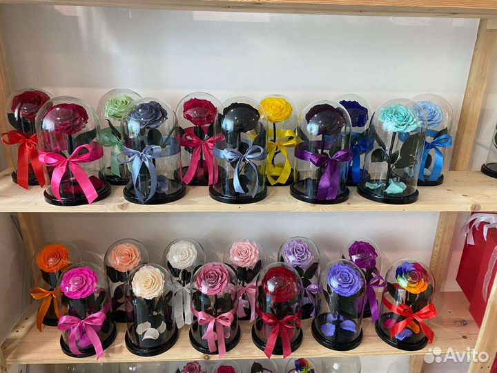 Роза в колбе оптом