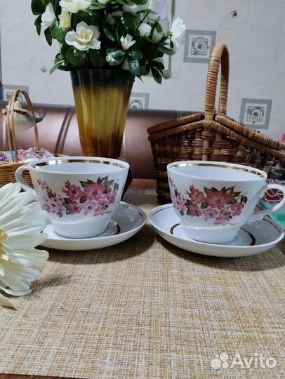 Чайные пары разные из СССР
