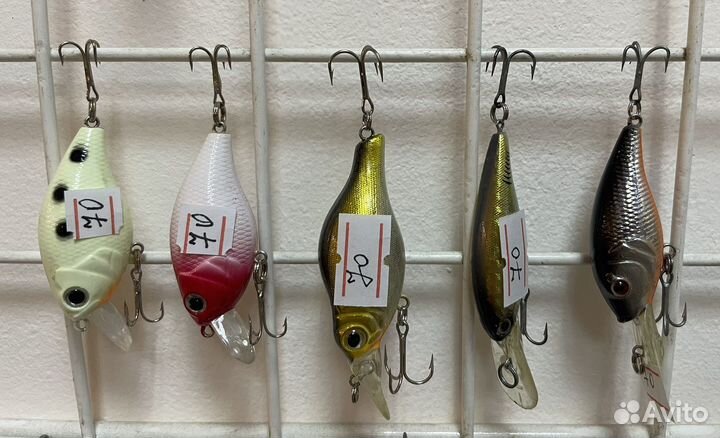 Воблеры б/у Salmo, Kosadaka, SSV