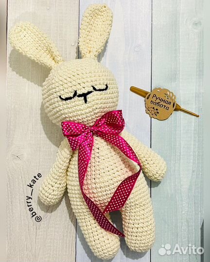 Зайка ручной работы