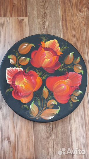 Тарелка Роспись худ. Кущенко, Киев