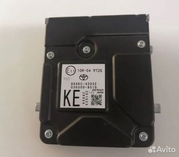 Новая камера распознавания знаков Toyota Camry V70