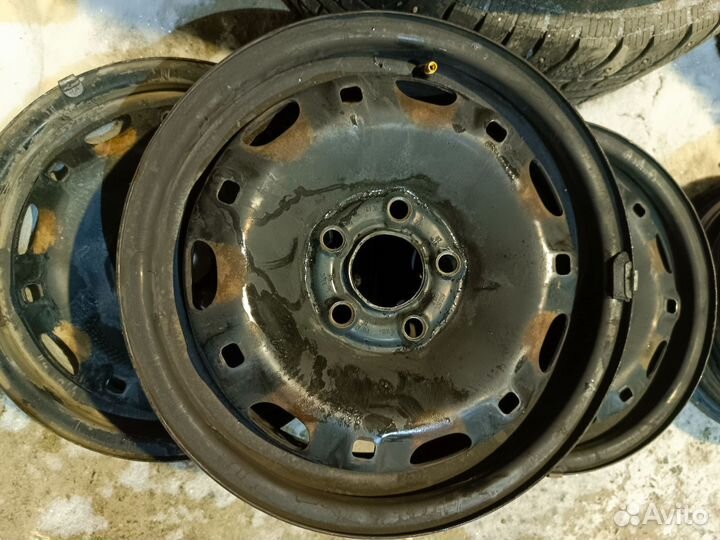 Диски штампованные r14 Фольксваген Поло