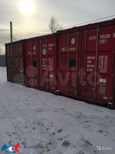 Аренда Контейнера 20-40 Футов, 15 м²