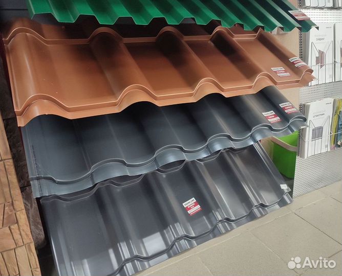 Металлочерепица с уникальным дизайном и цветами