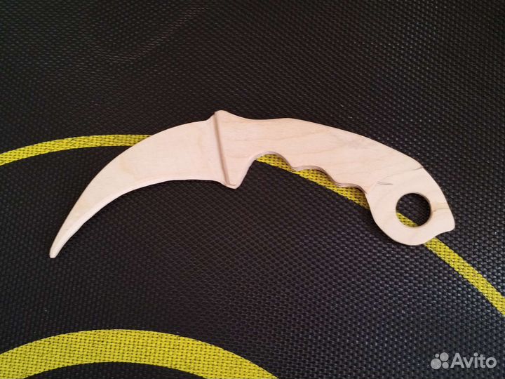 Деревянный нож керамбит
