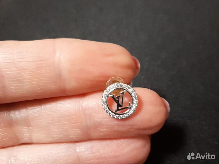 Серьги louis vuitton иммитация