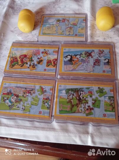 Киндер сюрприз пазлы