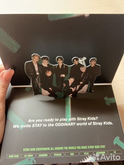 Stray kids oddinary открытка