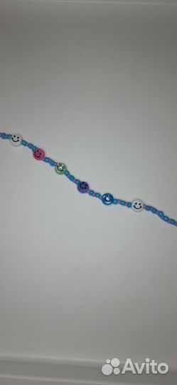 Детский чокер из бисера и бусин. Детские бусы