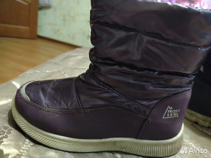Зимняя обувь для девочки 34 размер