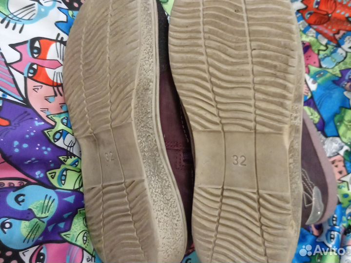 Зимними сапоги 32р для девочки