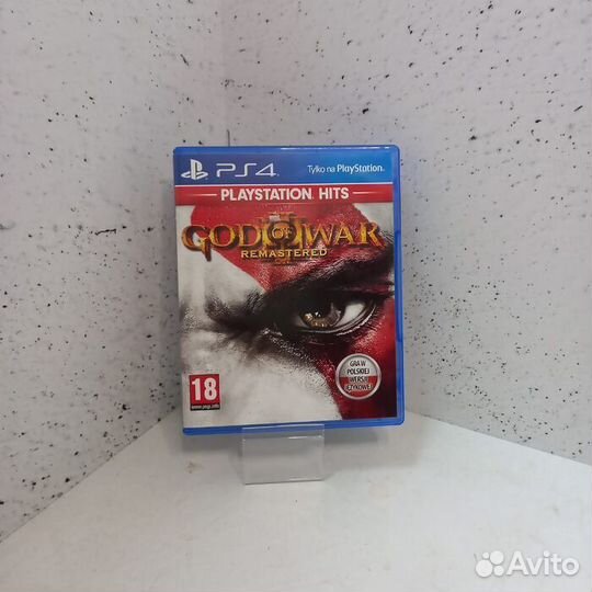 Диск Sony PlayStation 4 God Of War 3 Обновленная В