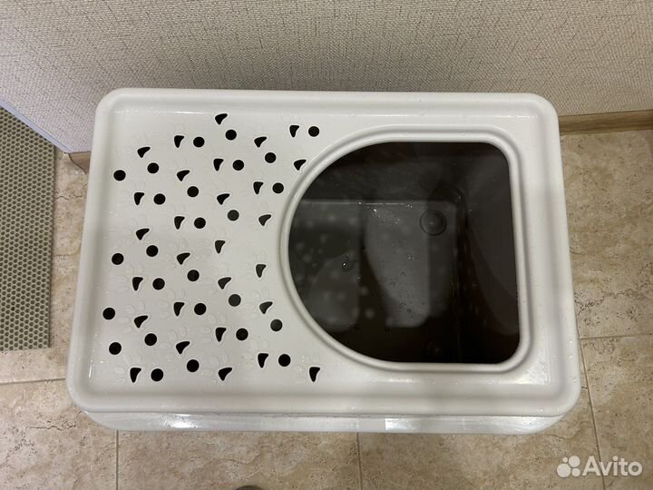 Кошачий туалет закрытый