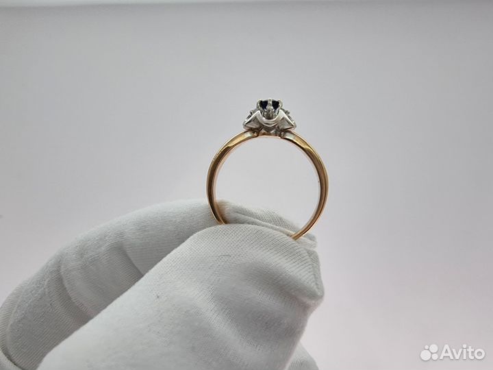 Золотое Кольцо 585 пробы с бриллиантами. Рассрочка