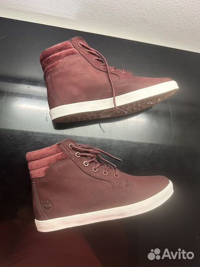 Бордовые Timberland жен 37