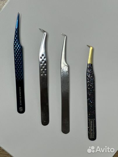 Пинцеты для наращивания ресниц