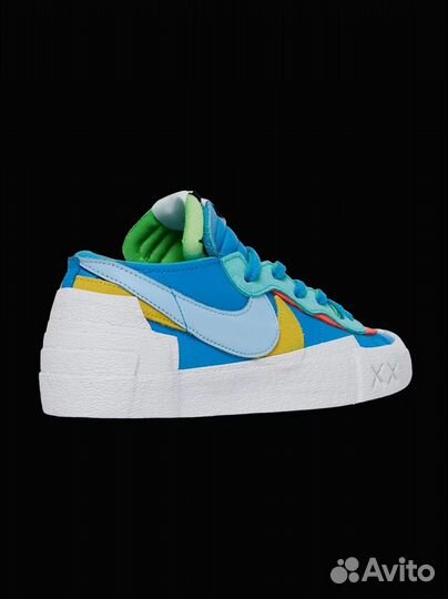 Кроссовки Nike Kaws x Sacai x Blazer Low (Blue)