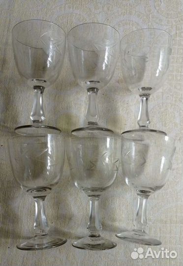 Рюмки, стопки, фужеры, стаканы