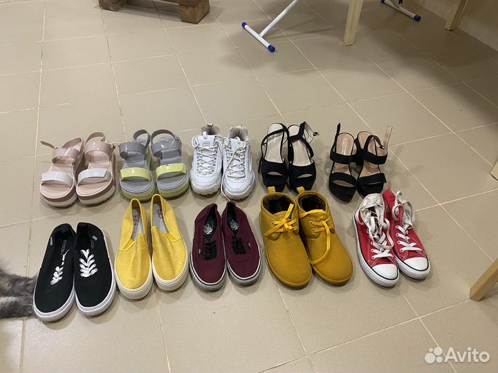 Женская обувь пакетом 38-39