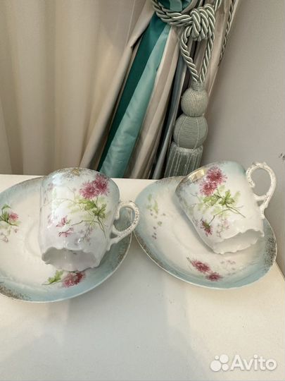 Кофейные пары Лимож, чайное трио Германия