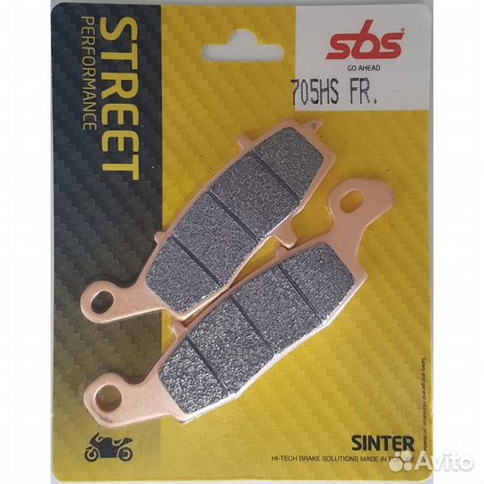 Тормозные колодки SBS 705HS