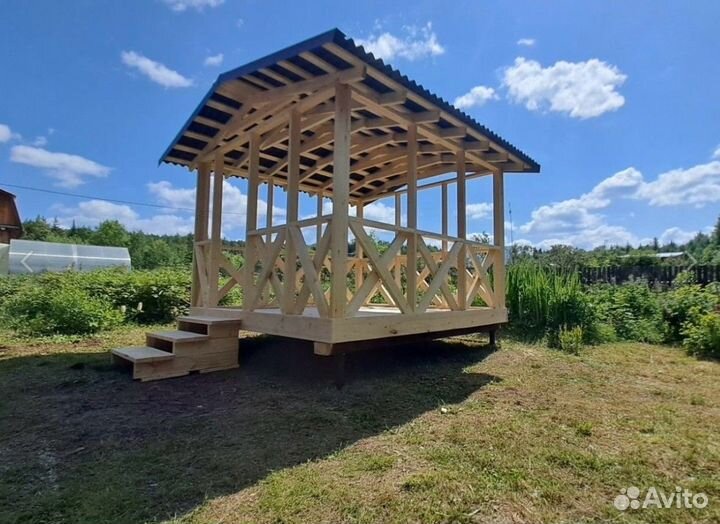 Беседка под ключ