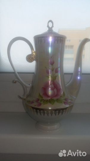 Кофейник заварочный фарфоровый СССР