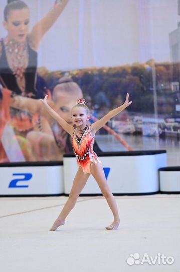 Купальник гимнастический для выступлений 116