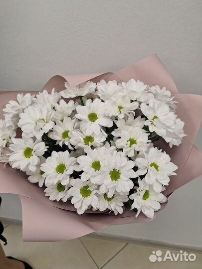 Букет из хризантем