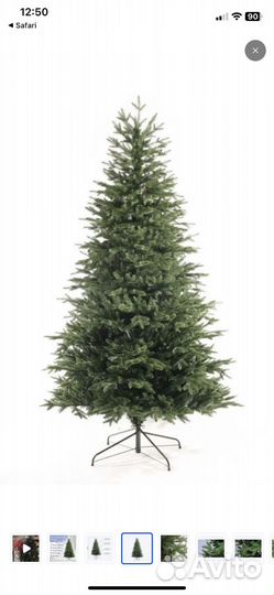 Новая литая Елка 220 см, производитель Царь-елка