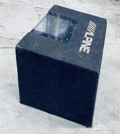 Сабвуфер alpine SBE-1243BP
