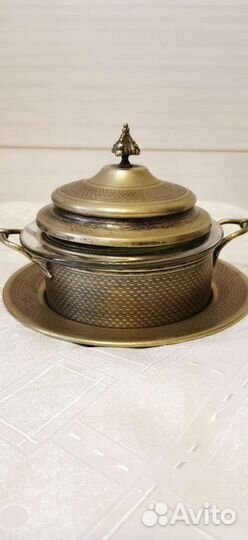 Старинная икорница, 19 век