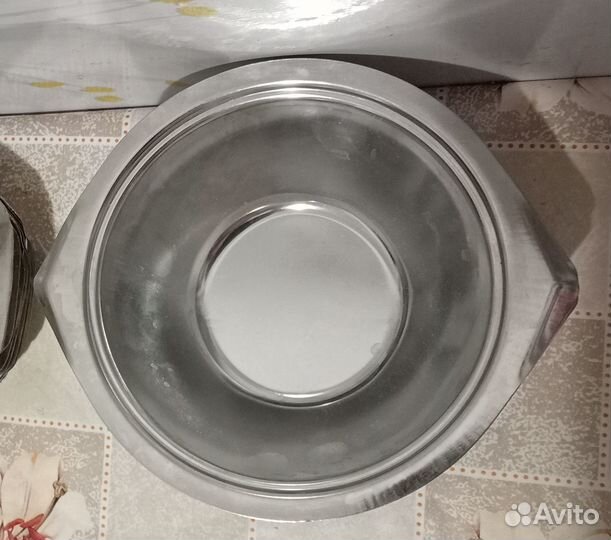 Шесть Тарелок из нержавейки