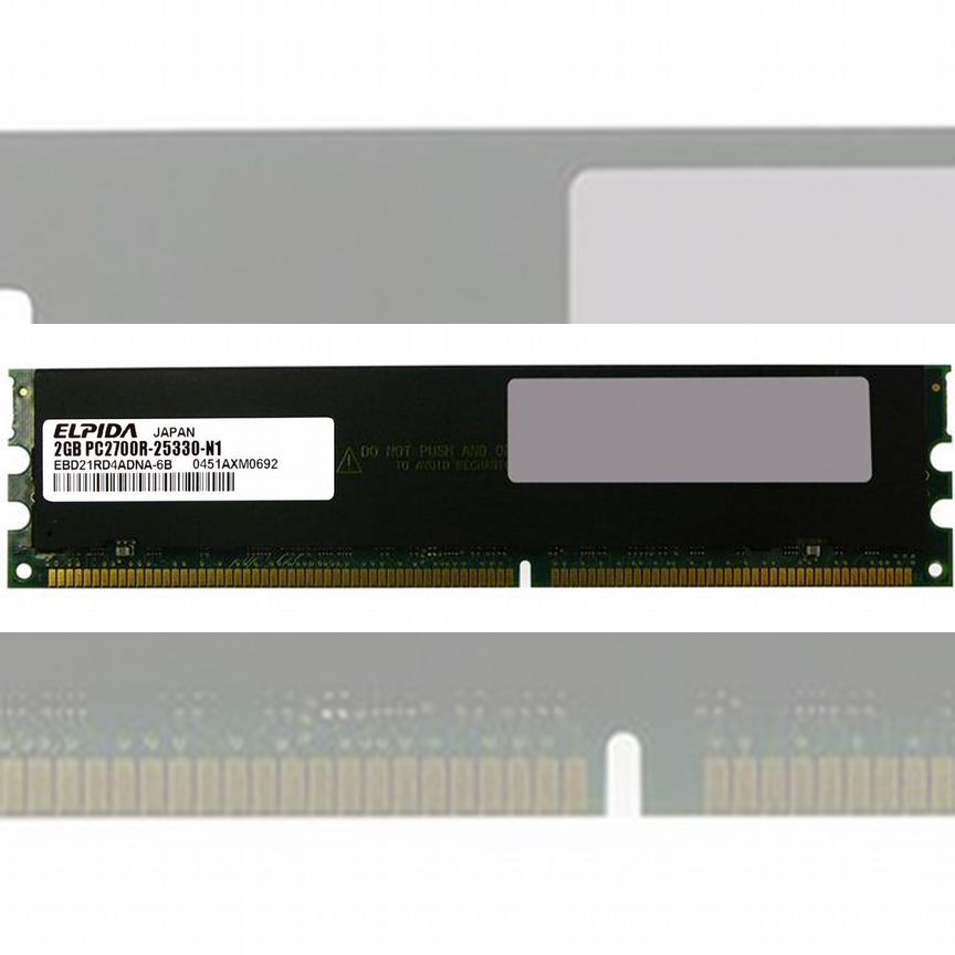 [EBD21RD4ADNA-6B] Оперативная Память Elpida 2gb Ebd21rd4adna-6b