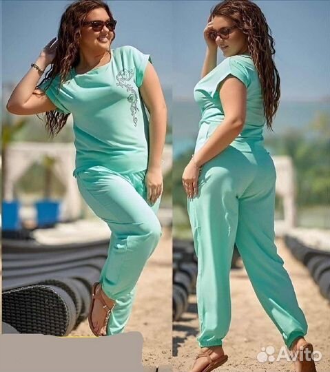 Костюм спортивный женский+ штаны от 52 по 62