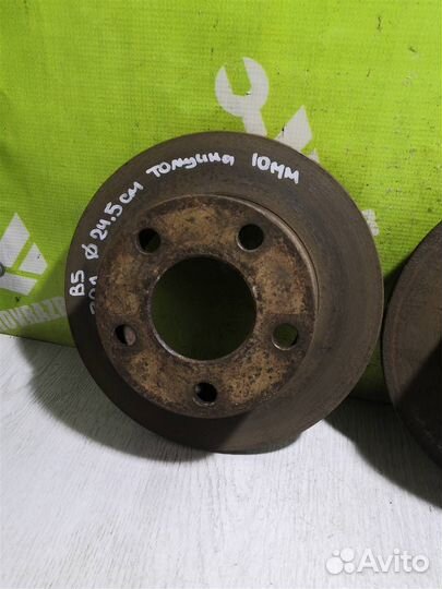 Диск тормозной задний Фольксваген Пассат Б5