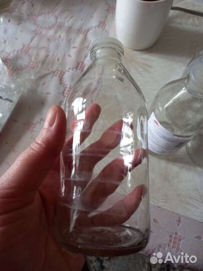 Бутылка стеклянная 200 мг