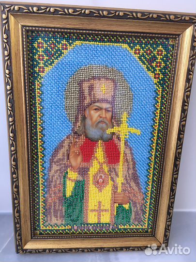 Иконы вышитые бисером