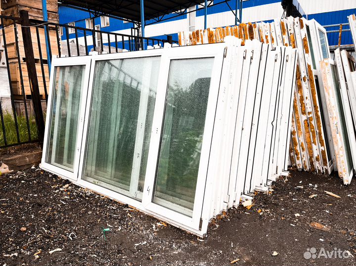 Пластиковые Окна и двери пвх бу