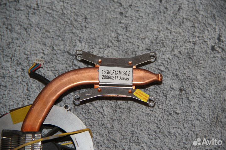 Система охлаждения ноутбука Asus F5RL X50N X50R