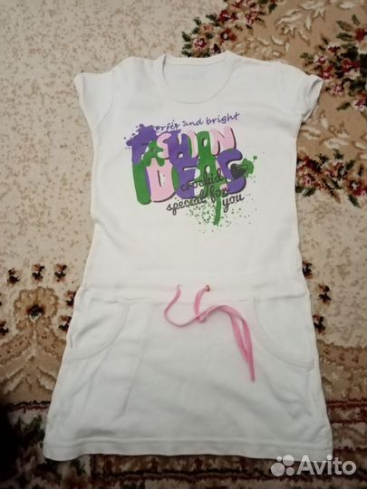 Детские вещи пакетом на девочку 5-6 лет