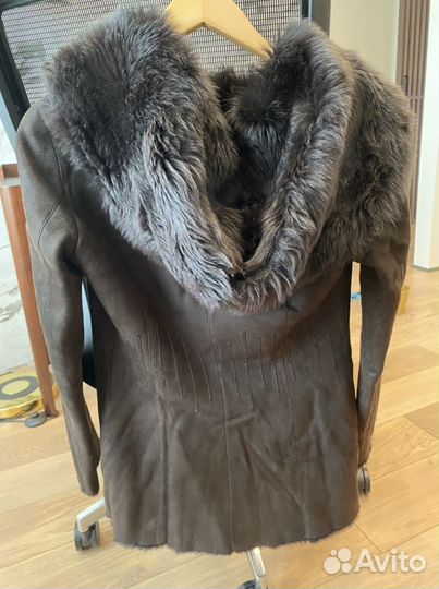 Дубленка куртка натуральная женская меховая