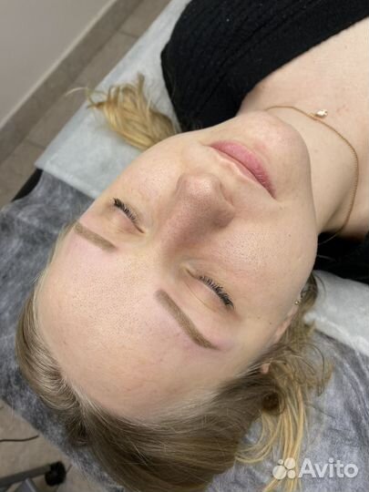 Перманентный макияж бровей, губ